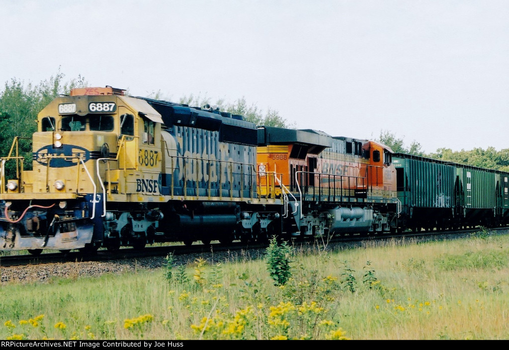 BNSF 6887 East